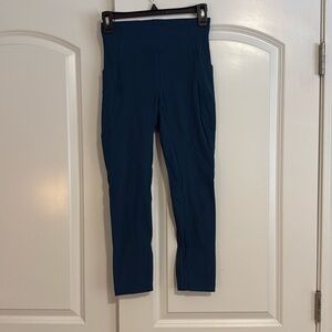 Lululemon Teal pocket leggings size 4
